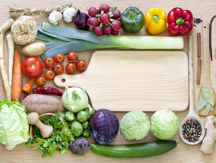 תזונה נכונה פירות וירקות