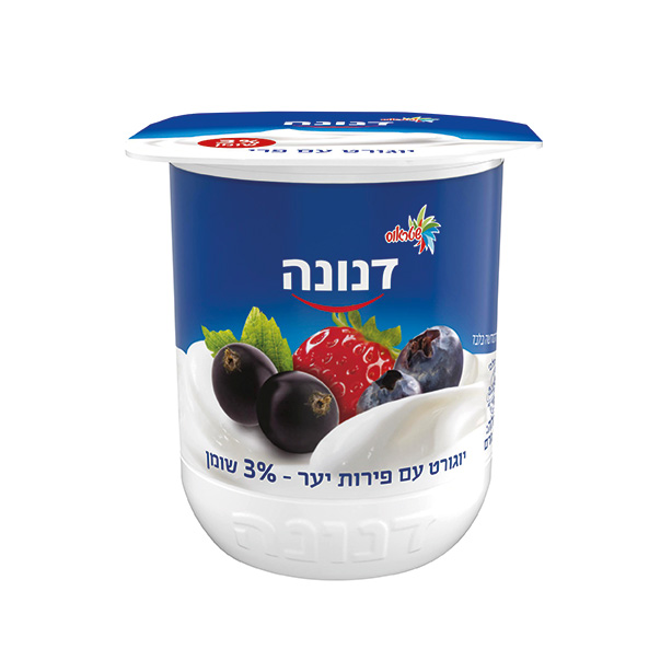 יוגורט עם פירות יער - 3% שומן