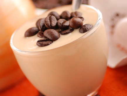 יוגורט קפוצ'ינו