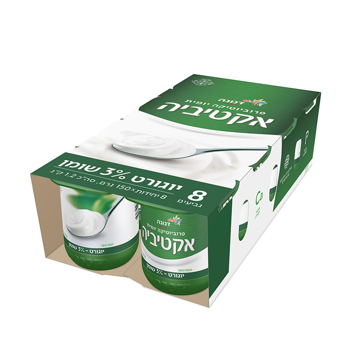 שמיניית יוגורט 3% שומן