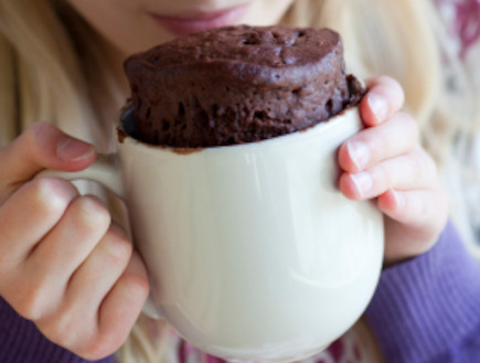 עוגת שוקולד אישית ומהירה