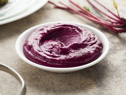 טחינה סלק עם יוגורט