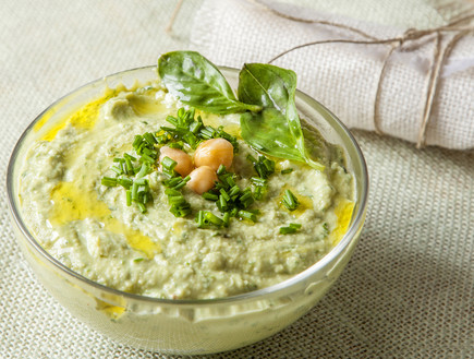 טחינה עם נענע