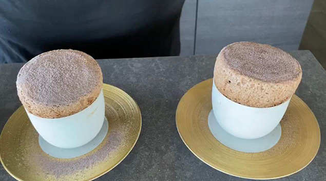 סופלה גבינה וקפה